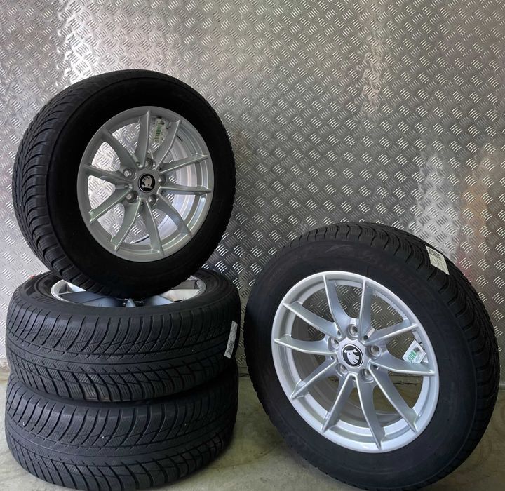 Koła Flegi Opony Koźle Skoda 6,5×16 Adax 205/60R16 / 205/55R16